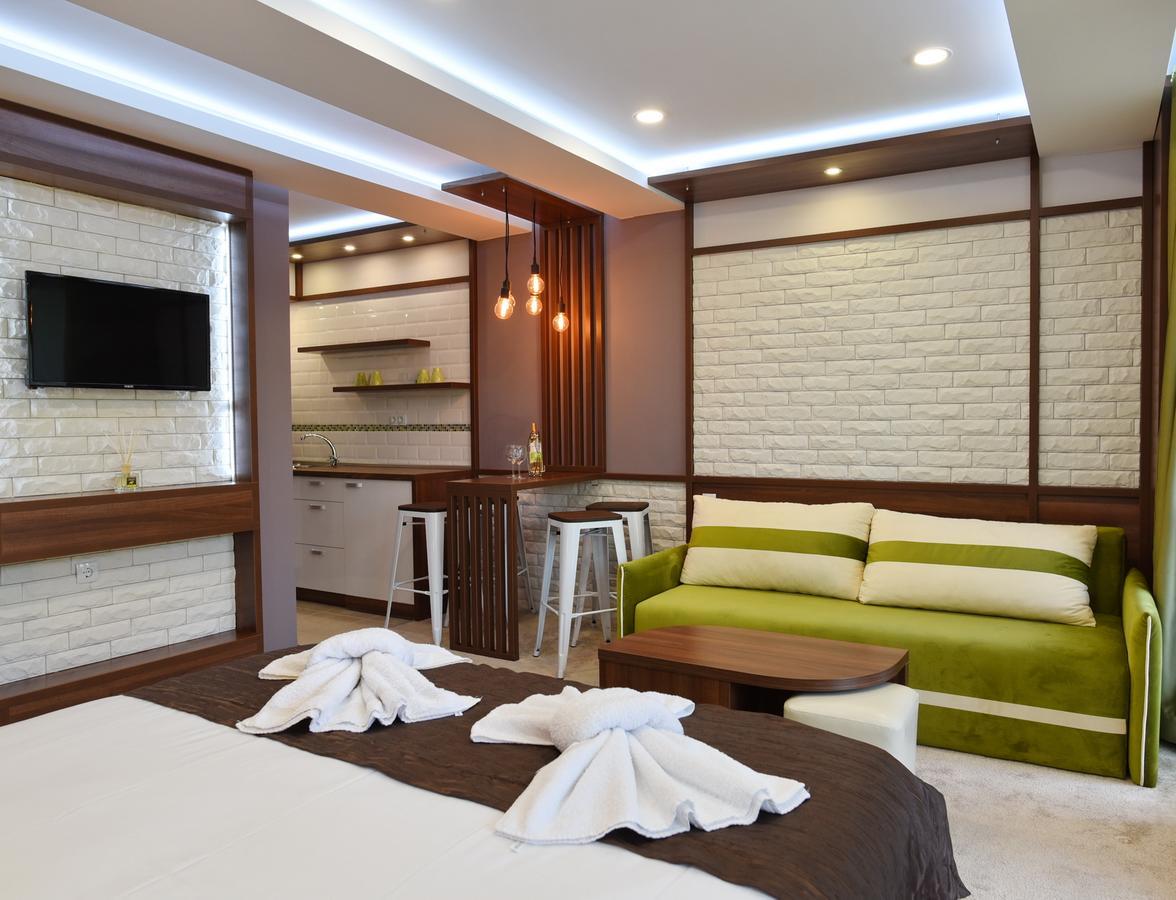 Green Life Boutique Apartments バンスコ エクステリア 写真