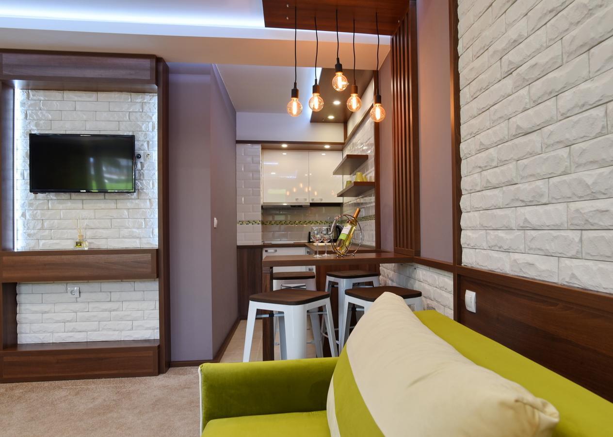 Green Life Boutique Apartments バンスコ エクステリア 写真